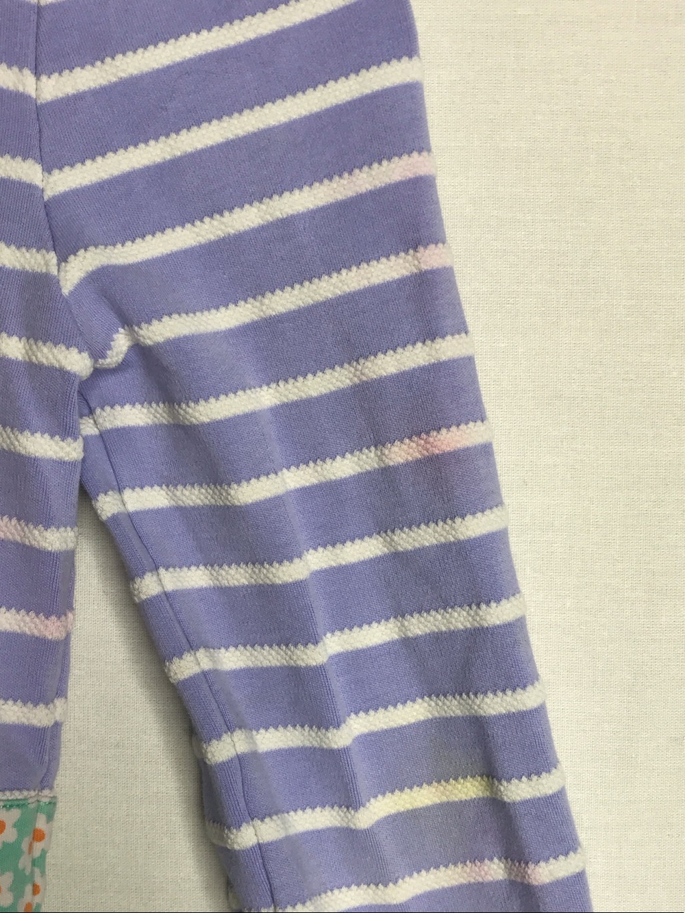 Matilda Jane Lavender Striped & Multi-Print Ruffle Dress - Picture 4 of 4